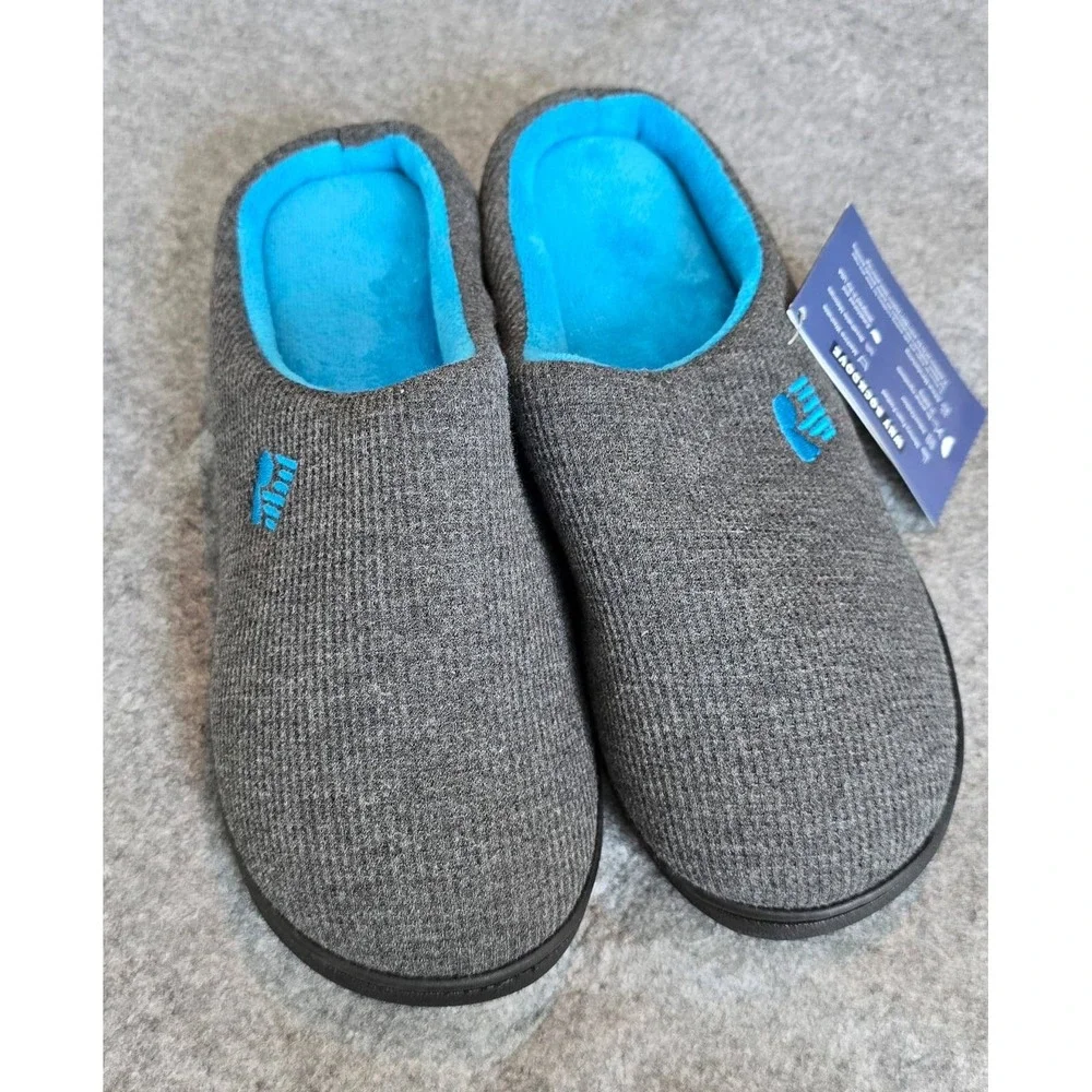 NWT RockDove Men's Original Two-Tone Memory Foam Slipper Size 5-6 XSmall